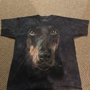 Doberman Dog Print T-Shirt XL